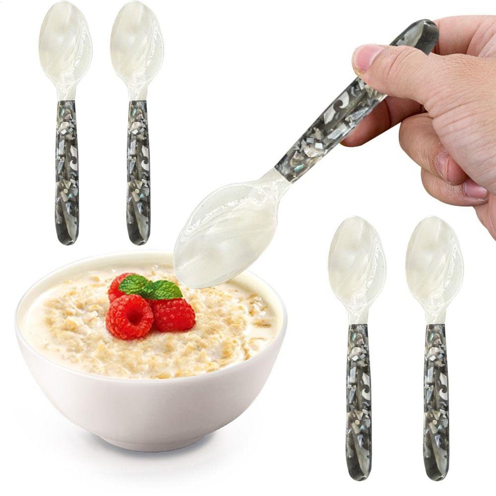 Coffee Gadgets Pearl Spoons Shell Dessert Spoon Polished Teaspoons for Hotel Restaurant
Coffee Gadgets Pearl Spoons Shell Dessert Spoon Polished Teaspoons for Hotel Restaurant