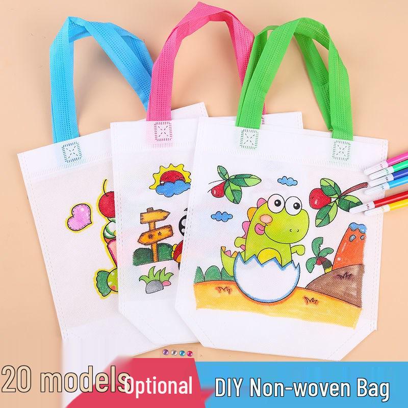 Children s DIY Graffiti Tote Bag – Eco-friendly Non-woven Art Bag for Creative Kindergarten Projects
Children s DIY Graffiti Tote Bag – Eco-friendly Non-woven Art Bag for Creative Kindergarten Projects