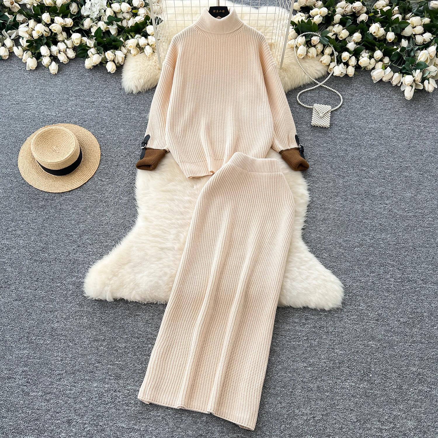 Шикарные женские комплекты из двух предметов: водолазка с длинным рукавом, тонкий лоскутный топ и юбка с высокой талией, корейская мода, осенне-зимняя одежда One Size абрикосовый
Шикарные женские комплекты из двух предметов: водолазка с длинным рукавом, тонкий лоскутный топ и юбка с высокой талией, корейская мода, осенне-зимняя одежда One Size абрикосовый