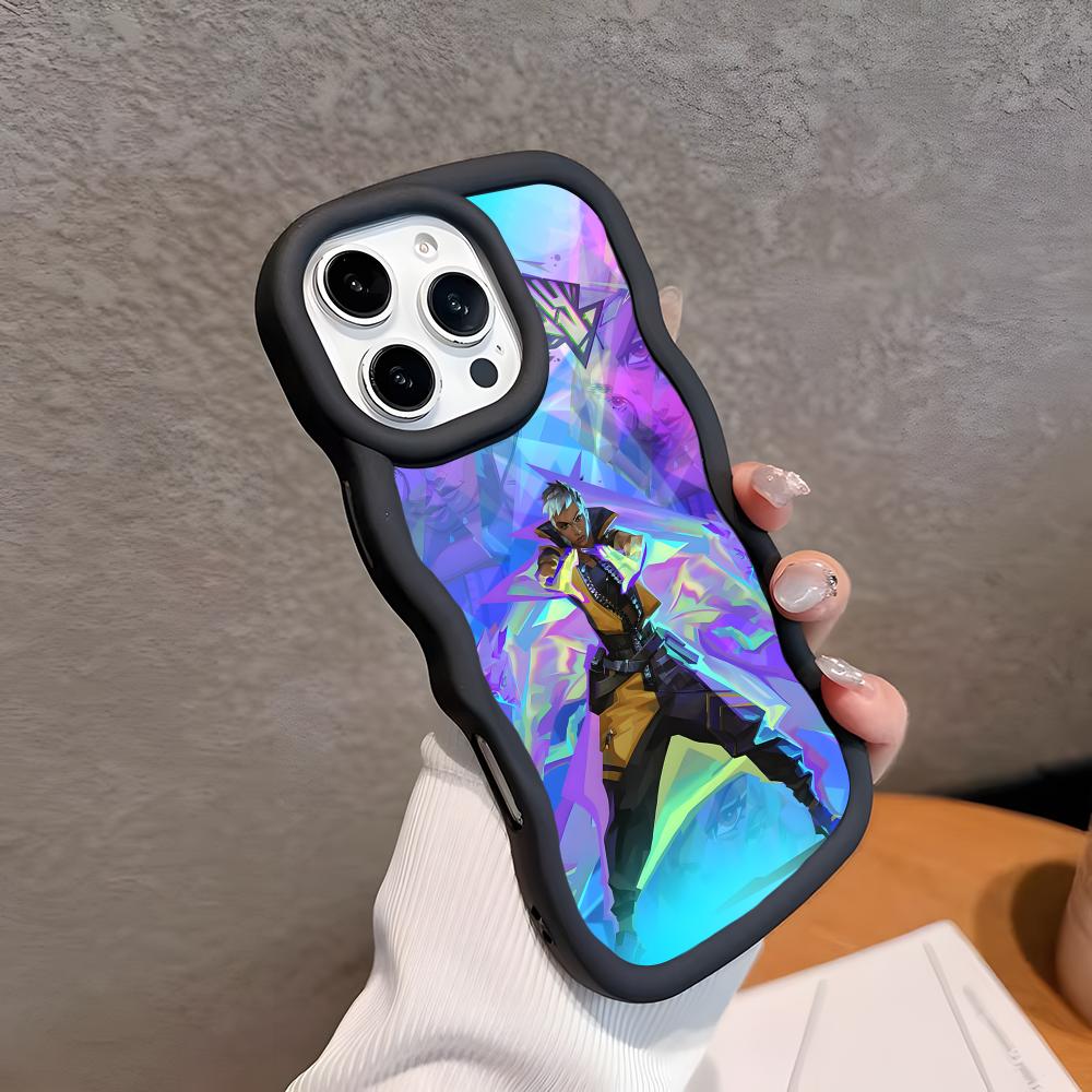 Valo Waylay Phone Case for iPhone 17 16 15 14 13 12 11 Air Pro Max Plus Black Soft TPU Wavy Edge Cover iPhone 11 Pro Max
Valo Waylay Phone Case for iPhone 17 16 15 14 13 12 11 Air Pro Max Plus Black Soft TPU Wavy Edge Cover iPhone 11 Pro Max