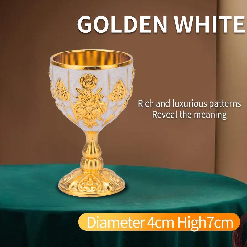 Classical Elegant Wine Glass, Enamel Rose Goblet for Wedding, Party & Home Bar,Vintage Rose Pattern Wine Cup, Gold/Silver Plated Pumpkin Cup
Classical Elegant Wine Glass, Enamel Rose Goblet for Wedding, Party & Home Bar,Vintage Rose Pattern Wine Cup, Gold/Silver Plated Pumpkin Cup