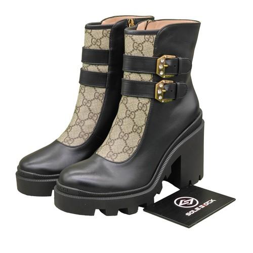 Gucci GG Supreme Leather Ankle Boots 7cm Womens Black 701100 UVV20 1182 EU 34.5 чорний
Gucci GG Supreme Leather Ankle Boots 7cm Womens Black 701100 UVV20 1182 EU 34.5 чорний