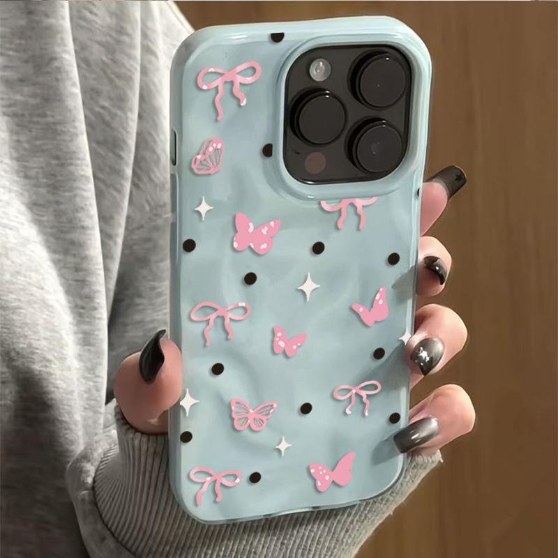 Pink Butterfly Bow Polka Dot Star Phone Case For iPhone 17 16 Pro 15 14 Plus 13 12 11 Pro Max Air 16E Soft TPU Protective Cover iPhone 12
Pink Butterfly Bow Polka Dot Star Phone Case For iPhone 17 16 Pro 15 14 Plus 13 12 11 Pro Max Air 16E Soft TPU Protective Cover iPhone 12