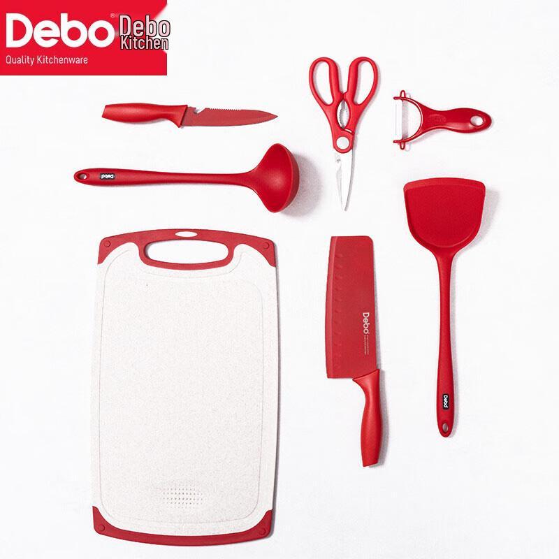 Debo DEP-789 Galilee 7-Piece Silicone Kitchen Utensil Set
Debo DEP-789 Galilee 7-Piece Silicone Kitchen Utensil Set
