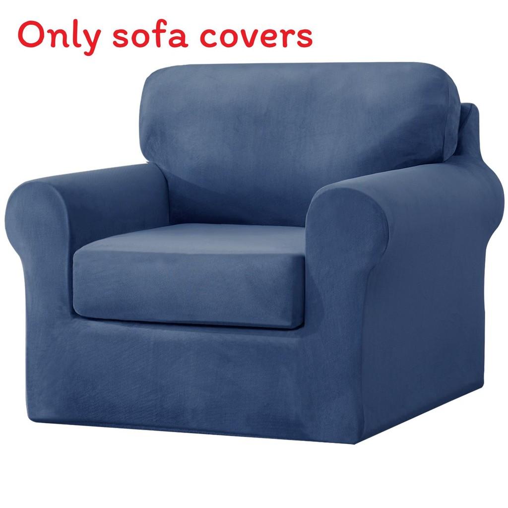 Solid Color Sofa Slipcover Protective Case For One Two Three Seat Sofas Home 1 Seater Dark Blue
Solid Color Sofa Slipcover Protective Case For One Two Three Seat Sofas Home 1 Seater Dark Blue
