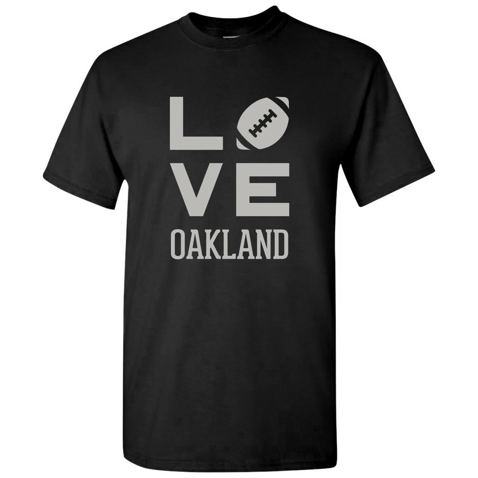 Oakland Love Football - Sports City Pride Tailgating T -Shirt - Black XL
Oakland Love Football - Sports City Pride Tailgating T -Shirt - Black XL