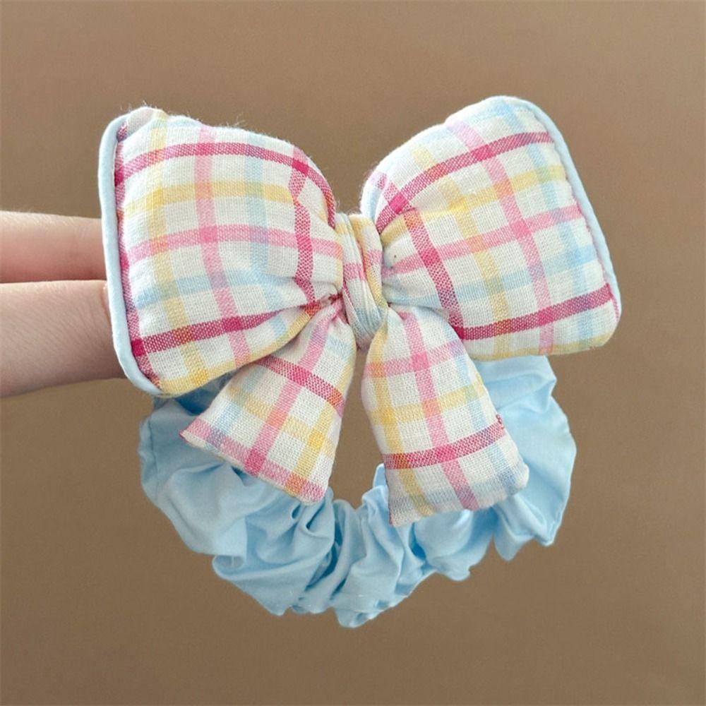 Plaid Sweet Hair Ring Korean Style Polka Dot Hair Tie Creative Bowknot Hair Rope Rubber Bands зелений
Plaid Sweet Hair Ring Korean Style Polka Dot Hair Tie Creative Bowknot Hair Rope Rubber Bands зелений