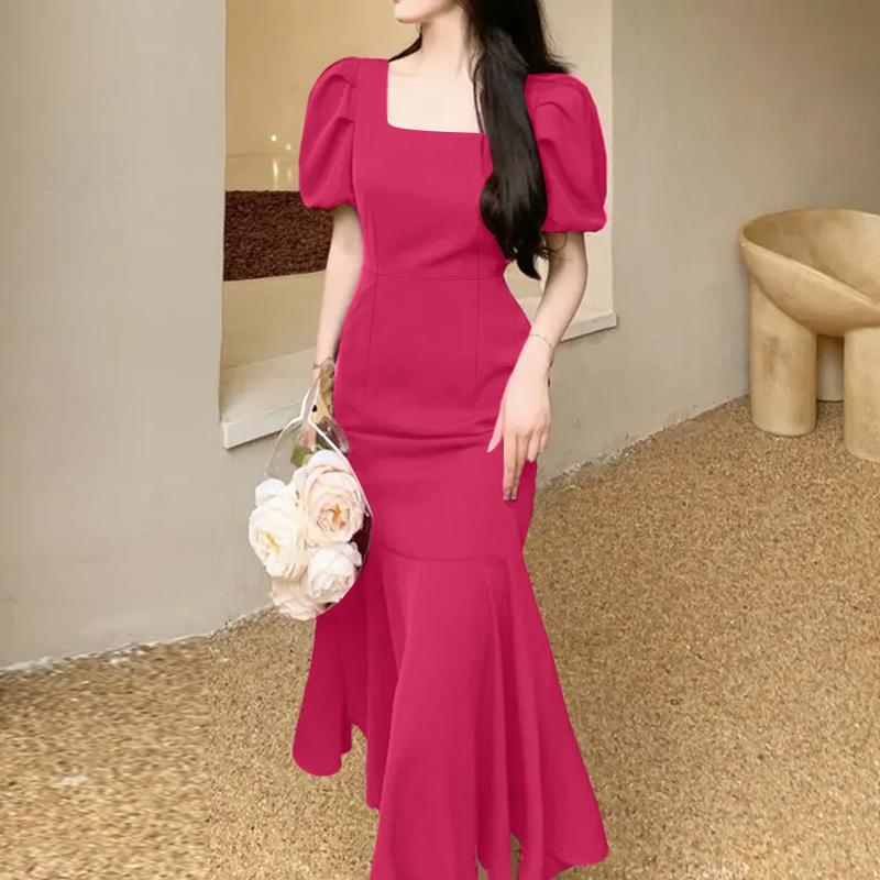 ZANZEA Женское элегантное повседневное платье с квадратным вырезом, коротким рукавом и юбкой «рыбий хвост» 5XL красный
ZANZEA Женское элегантное повседневное платье с квадратным вырезом, коротким рукавом и юбкой «рыбий хвост» 5XL красный