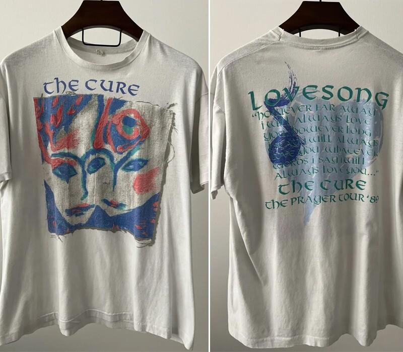 The Cure 1989 Lovesong Shirt Reprint 2 side White short sleeve T shirt Unisex T-Shirt XXL
The Cure 1989 Lovesong Shirt Reprint 2 side White short sleeve T shirt Unisex T-Shirt XXL