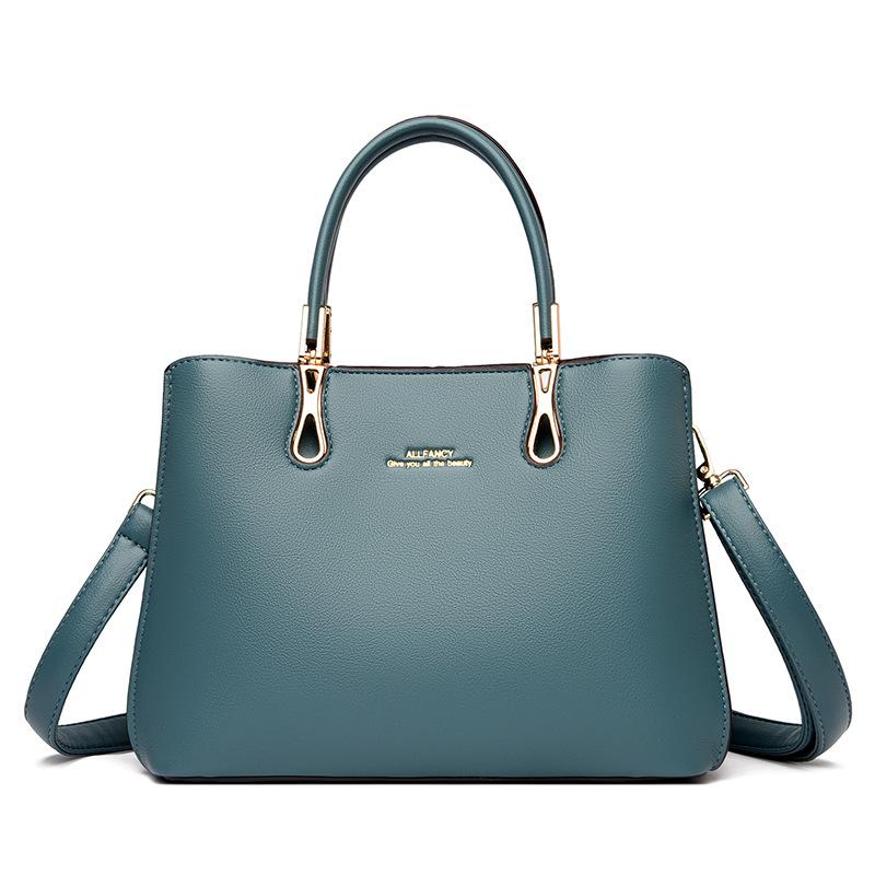 Temperament business handbag new trendy fashion large capacity briefcase shoulder messenger bag women синій
Temperament business handbag new trendy fashion large capacity briefcase shoulder messenger bag women синій