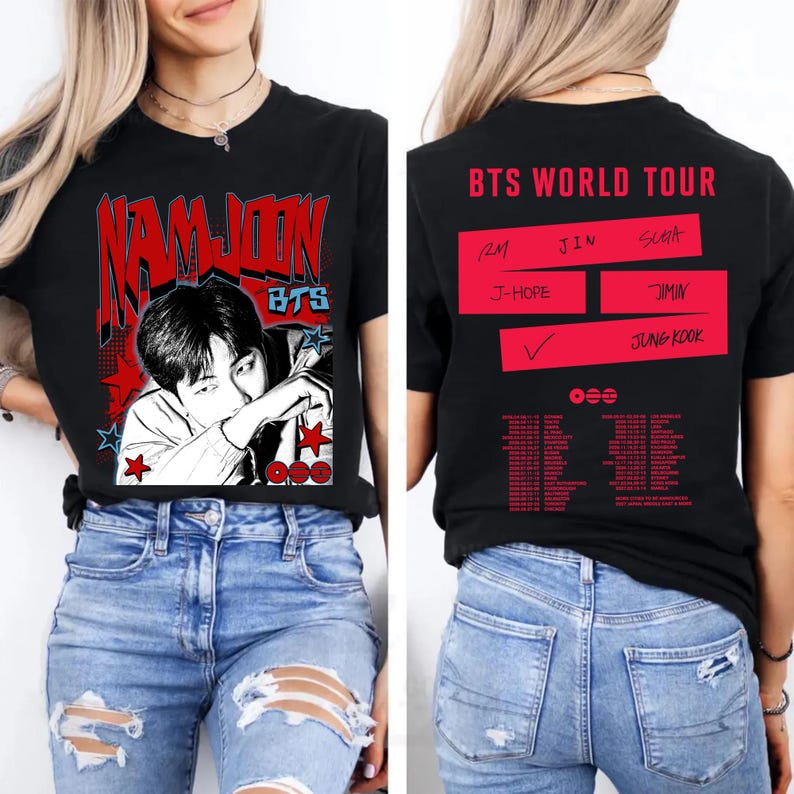 Футболка учасника K-pop бой-гурту 2026, Худі K-pop, Худі для концерту, Подарунок K-pop, Мерч зі світового туру, Аріранг K-pop Бантан, Ідея подарунка для фанатів XXXL чорний
Футболка учасника K-pop бой-гурту 2026, Худі K-pop, Худі для концерту, Подарунок K-pop, Мерч зі світового туру, Аріранг K-pop Бантан, Ідея подарунка для фанатів XXXL чорний