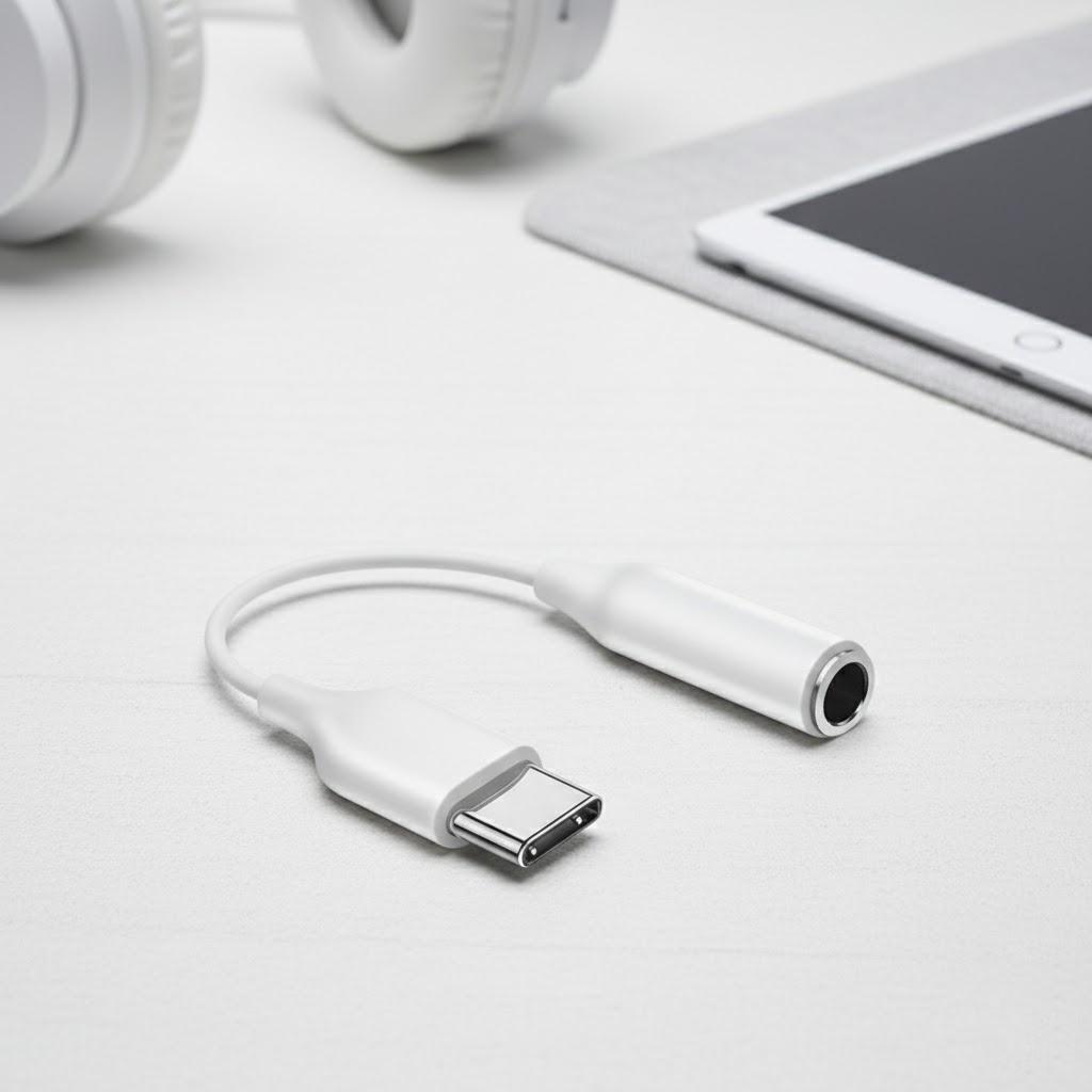 Type C to 3.5mm Audio Jack Adapter Portable Aux Cable Converter for Headphones Earphone Mobile Phone Accessories білий
Type C to 3.5mm Audio Jack Adapter Portable Aux Cable Converter for Headphones Earphone Mobile Phone Accessories білий