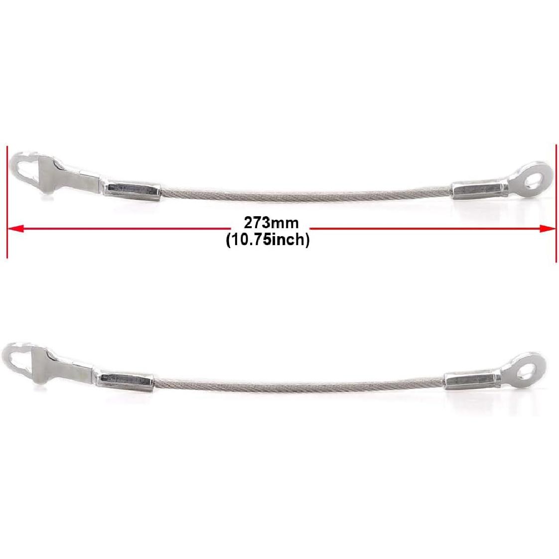 Mallofusa Tailgate Cable Tail Gate Replacement Compatible for Polaris Ranger 500 700 800 900D 2005-2016 7081215 7081445 2Pcs
Mallofusa Tailgate Cable Tail Gate Replacement Compatible for Polaris Ranger 500 700 800 900D 2005-2016 7081215 7081445 2Pcs