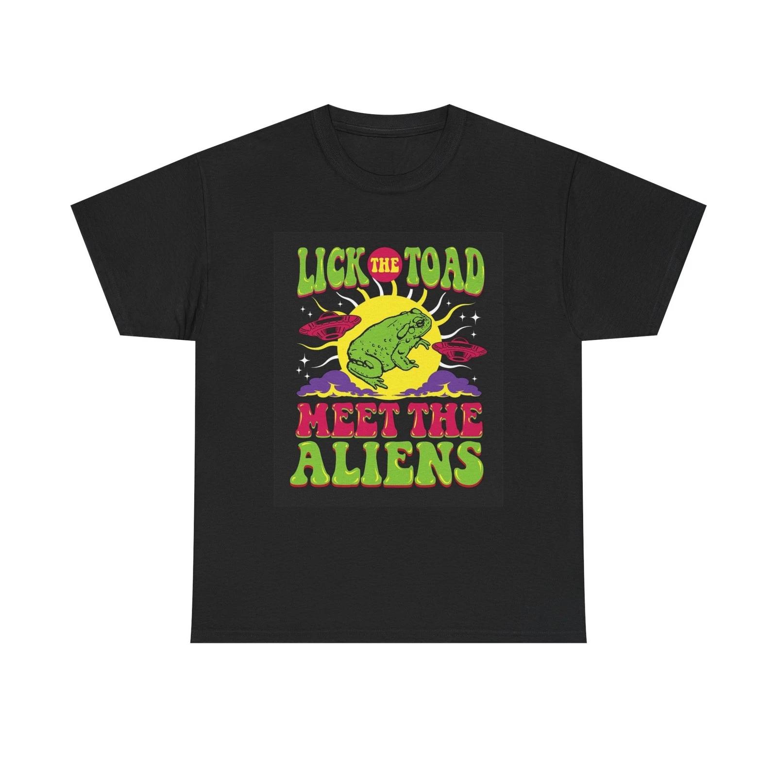 Lick The Toad Trippy Graphic T Shirt Unisex Heavy Cotton Tee S
Lick The Toad Trippy Graphic T Shirt Unisex Heavy Cotton Tee S