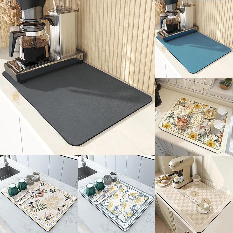 Super Absorbent Pad Large Kitchen Antiskid Draining Mat Coffee Dish Drying Mat Quick Dry Bathroom Tableware Mat Non-Slip Rubber 20x30cm
Super Absorbent Pad Large Kitchen Antiskid Draining Mat Coffee Dish Drying Mat Quick Dry Bathroom Tableware Mat Non-Slip Rubber 20x30cm