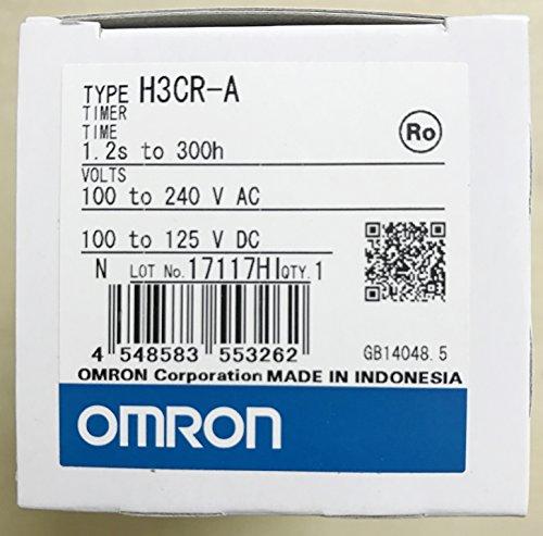 OMRON H3CR-A AC100-240/DC100-125 0.05 SEC - 300 Hours, 100-125 V DC, 100-240 V AC (50/60 HZ), 11-PIN, DPDT Relay Output, Multi-Function, NO-Voltage In
OMRON H3CR-A AC100-240/DC100-125 0.05 SEC - 300 Hours, 100-125 V DC, 100-240 V AC (50/60 HZ), 11-PIN, DPDT Relay Output, Multi-Function, NO-Voltage In