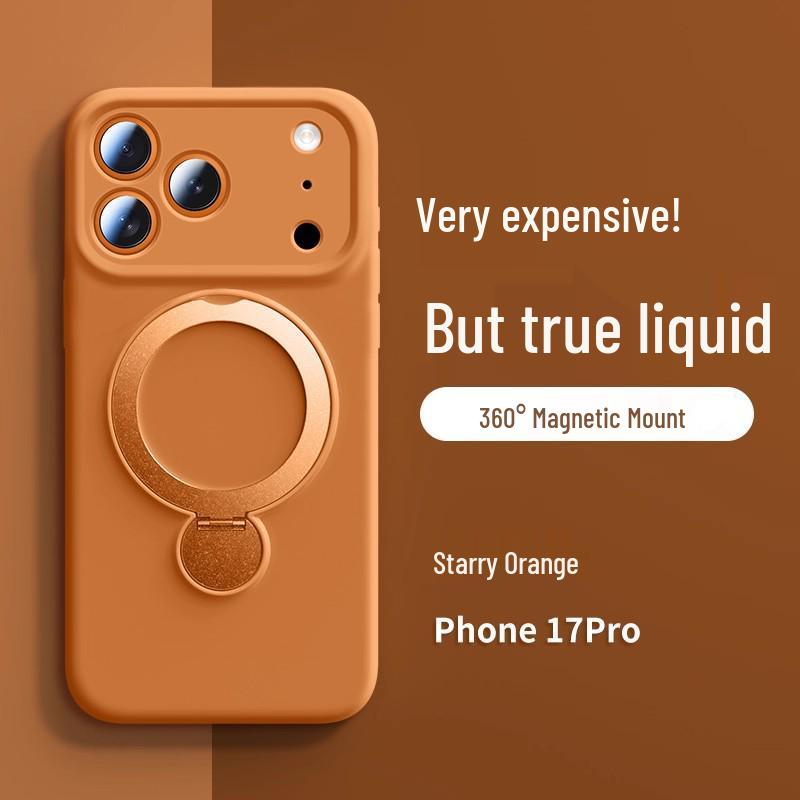 360° Rotating Magnetic Stand for iPhone 17 and Liquid Silicone Protective Cover for Apple 16/15 iPhone 16E
360° Rotating Magnetic Stand for iPhone 17 and Liquid Silicone Protective Cover for Apple 16/15 iPhone 16E