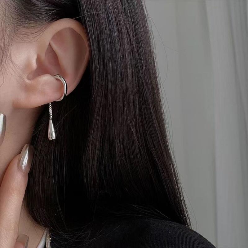 2025 Trendy C-shaped Metal Teardrop Tassel Ear Cuff Clip Earrings for Women Girls Fake Cartilage Non-Piercing Zircon Gifts
2025 Trendy C-shaped Metal Teardrop Tassel Ear Cuff Clip Earrings for Women Girls Fake Cartilage Non-Piercing Zircon Gifts