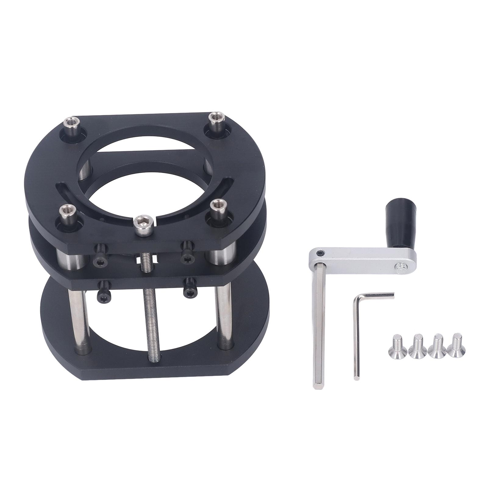 Router Lifting Quick Installation Aluminum Alloy Stainless Steel Support Rod Router Lift 4 Jaw for Electric Tool
Router Lifting Quick Installation Aluminum Alloy Stainless Steel Support Rod Router Lift 4 Jaw for Electric Tool