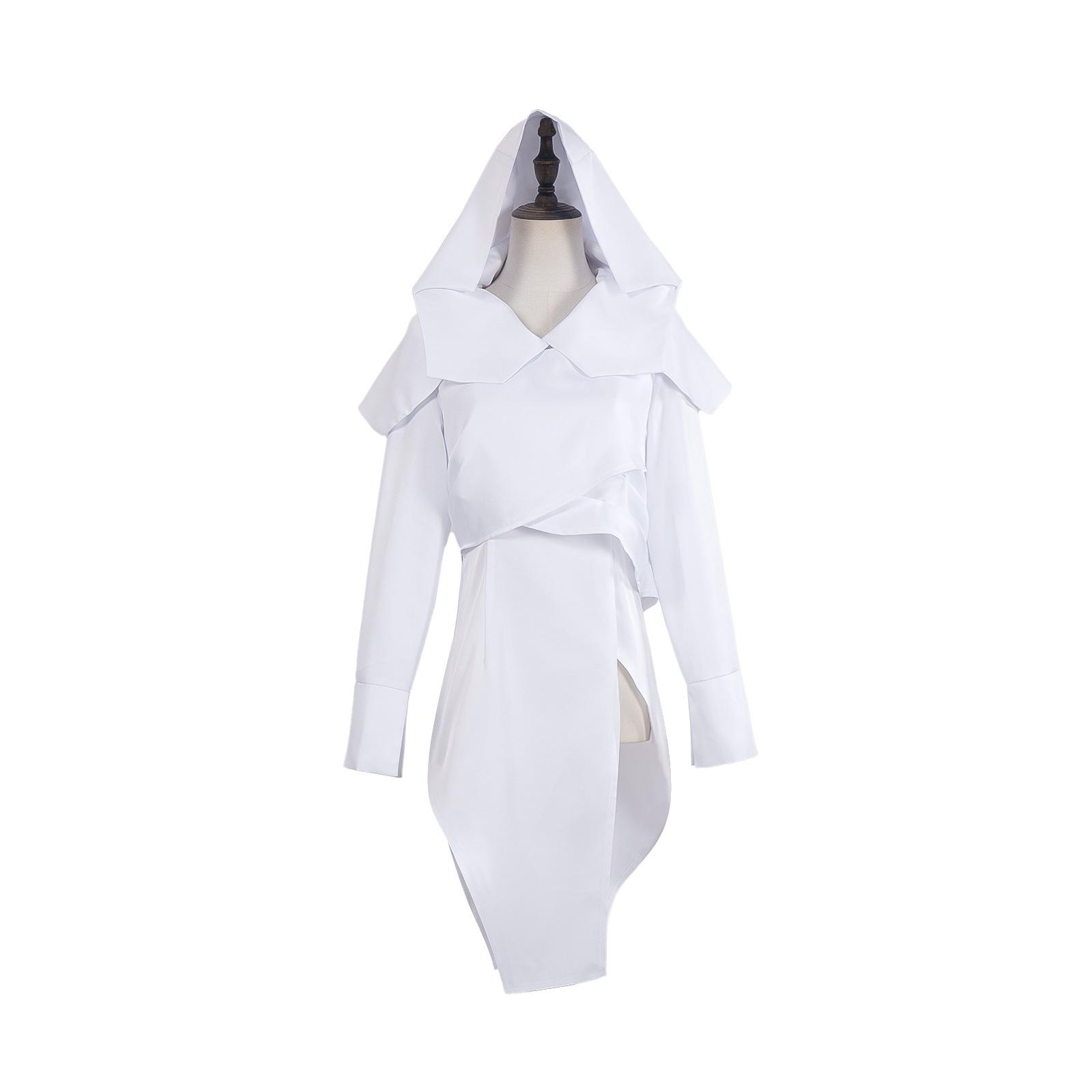 Arcane Mel White Slit Dress Cosplay Costume for Women - Anime-Inspired European & American Style Small
Arcane Mel White Slit Dress Cosplay Costume for Women - Anime-Inspired European & American Style Small