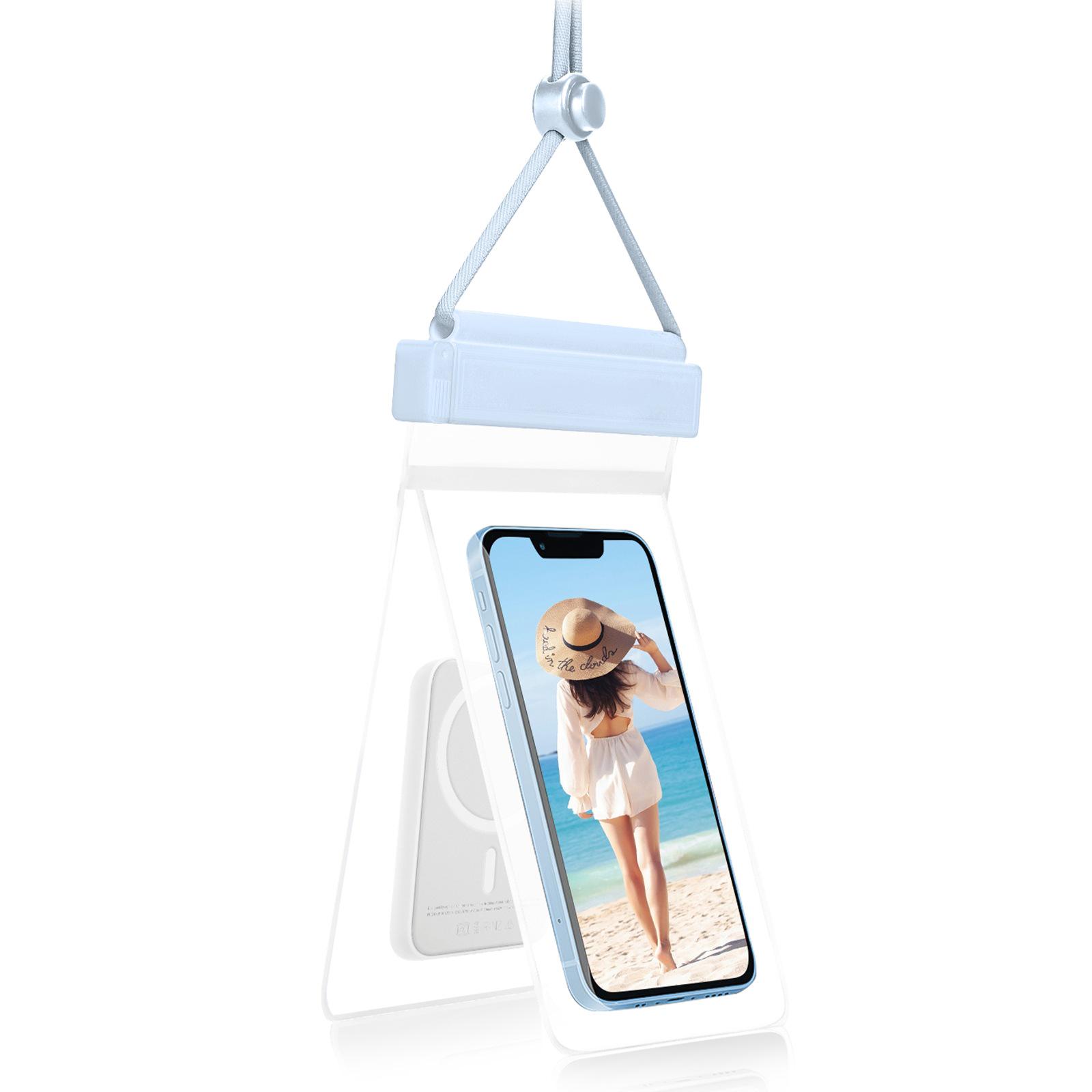 Waterproof Double Compartment Phone Bag for Power Bank - Perfect for Festivals, Rafting, Amusement Parks, Diving, and More Double Compartment (Fits Power Bank) світло-синій колір
Waterproof Double Compartment Phone Bag for Power Bank - Perfect for Festivals, Rafting, Amusement Parks, Diving, and More Double Compartment (Fits Power Bank) світло-синій колір