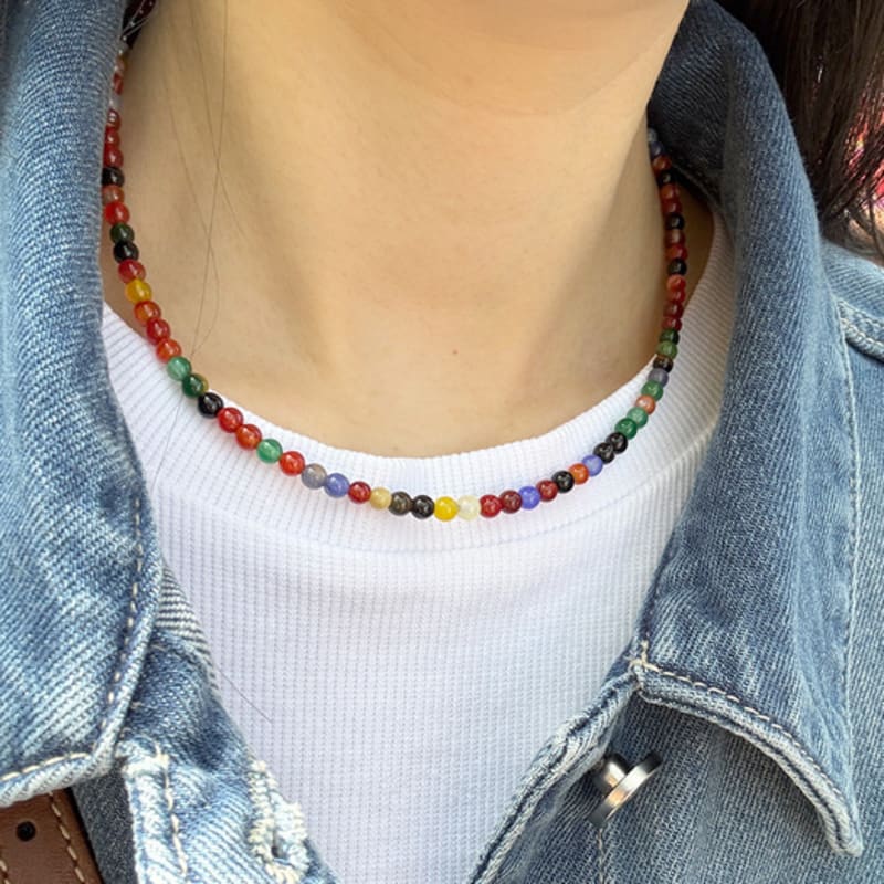 GETMEBLING Colorful Gloss NECKLACE-S ONE(N446-S)
GETMEBLING Colorful Gloss NECKLACE-S ONE(N446-S)