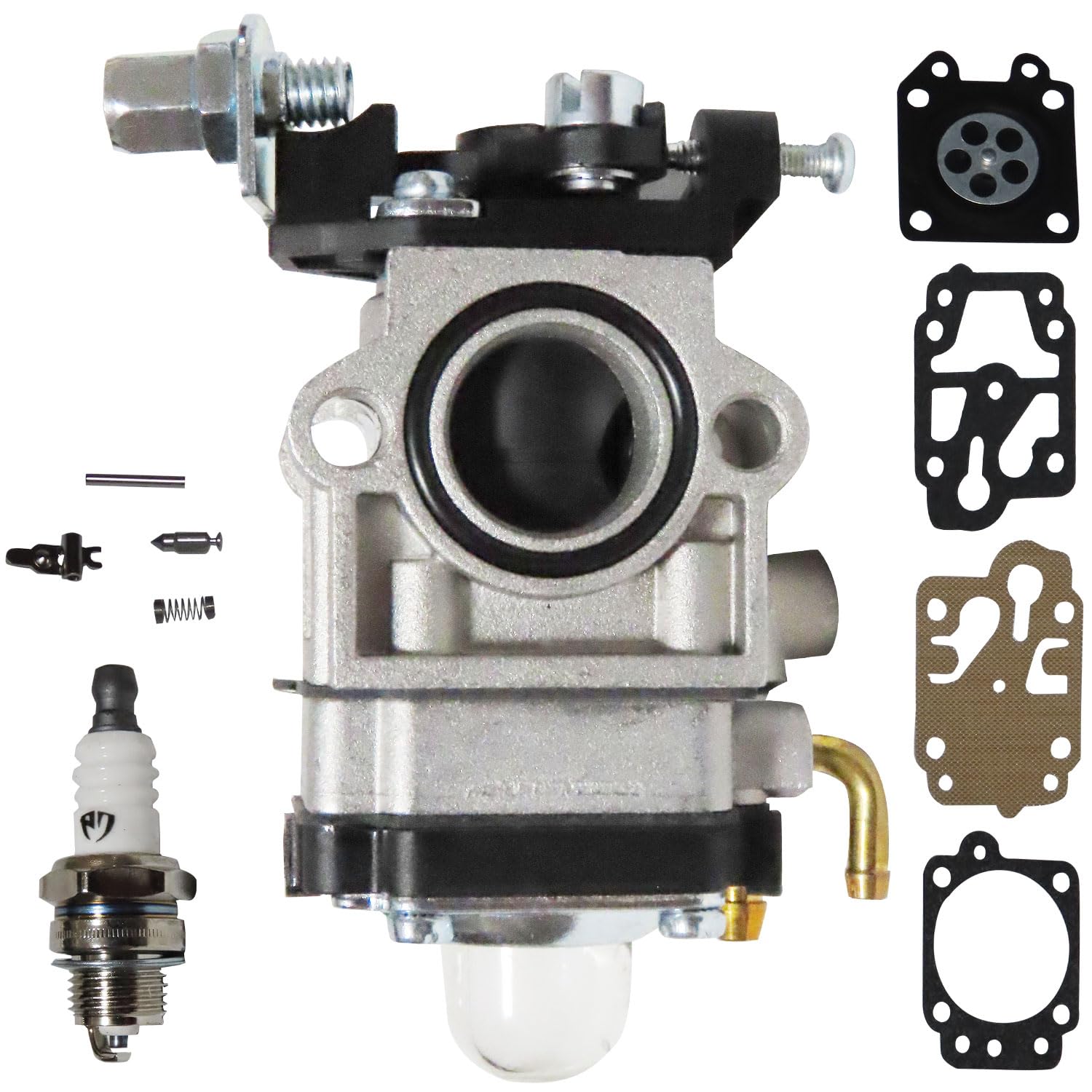 Carburetor Grass Mower Compatible Walbro WYJ Mitsubishi Repair Brush Cutter Fuel Hose Replacement Parts Parts Set Bore Diameter dack-in 10.5mm
Carburetor Grass Mower Compatible Walbro WYJ Mitsubishi Repair Brush Cutter Fuel Hose Replacement Parts Parts Set Bore Diameter dack-in 10.5mm