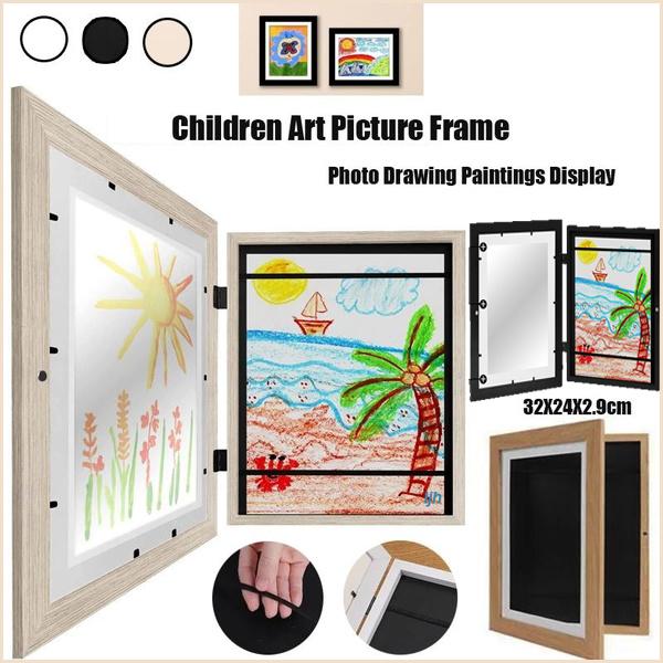 Children Art Frames Free Punching Picture Frame Changeable Photo Drawing Paintings Display Frames Front Opening Storage Frame Home Decor 33*24*3 природний
Children Art Frames Free Punching Picture Frame Changeable Photo Drawing Paintings Display Frames Front Opening Storage Frame Home Decor 33*24*3 природний