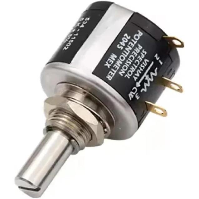 1PCS MOD534 spectrol UK 534-1-1 534 Precision Multi-Turn multiloop Potentiometer 10 laps 1K2K5K10K20k50k100k500 Switch (Size : 1kR) 1kR
1PCS MOD534 spectrol UK 534-1-1 534 Precision Multi-Turn multiloop Potentiometer 10 laps 1K2K5K10K20k50k100k500 Switch (Size : 1kR) 1kR