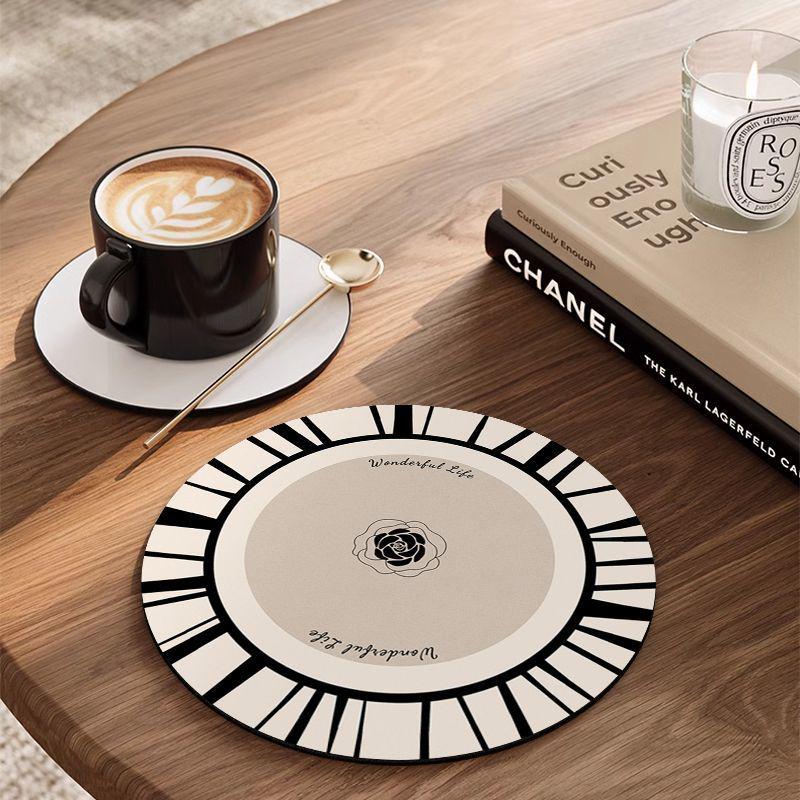Thickened Diatom Mud Heat Insulation Coaster: Water Absorbent, Anti-Slip & Anti-Scald Table Mat; Stain & High-Temp Resistant for Bowls & Plates 12x12 cm Coaster - Extra Small
Thickened Diatom Mud Heat Insulation Coaster: Water Absorbent, Anti-Slip & Anti-Scald Table Mat; Stain & High-Temp Resistant for Bowls & Plates 12x12 cm Coaster - Extra Small