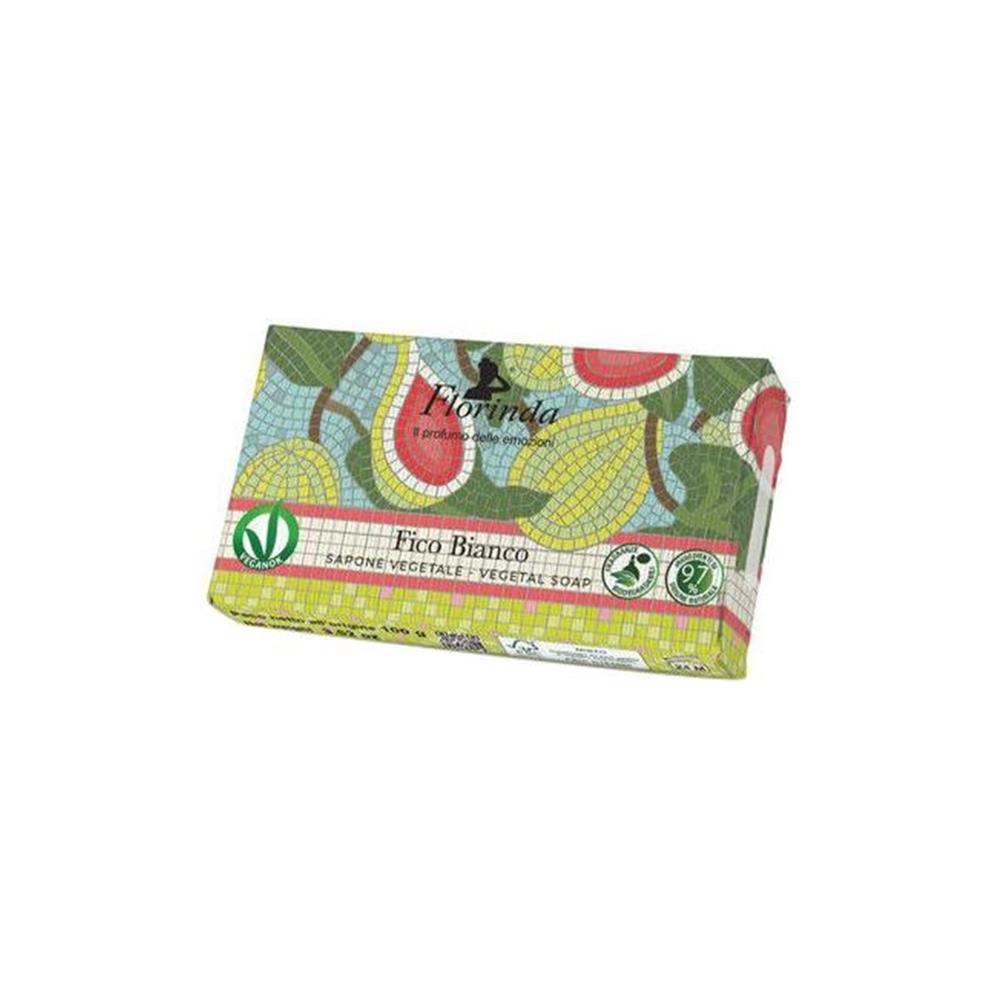 Florinda Mozaik Fico Bianco белое инжирное твердое мыло на травах 50гр 
Florinda Mozaik Fico Bianco белое инжирное твердое мыло на травах 50гр