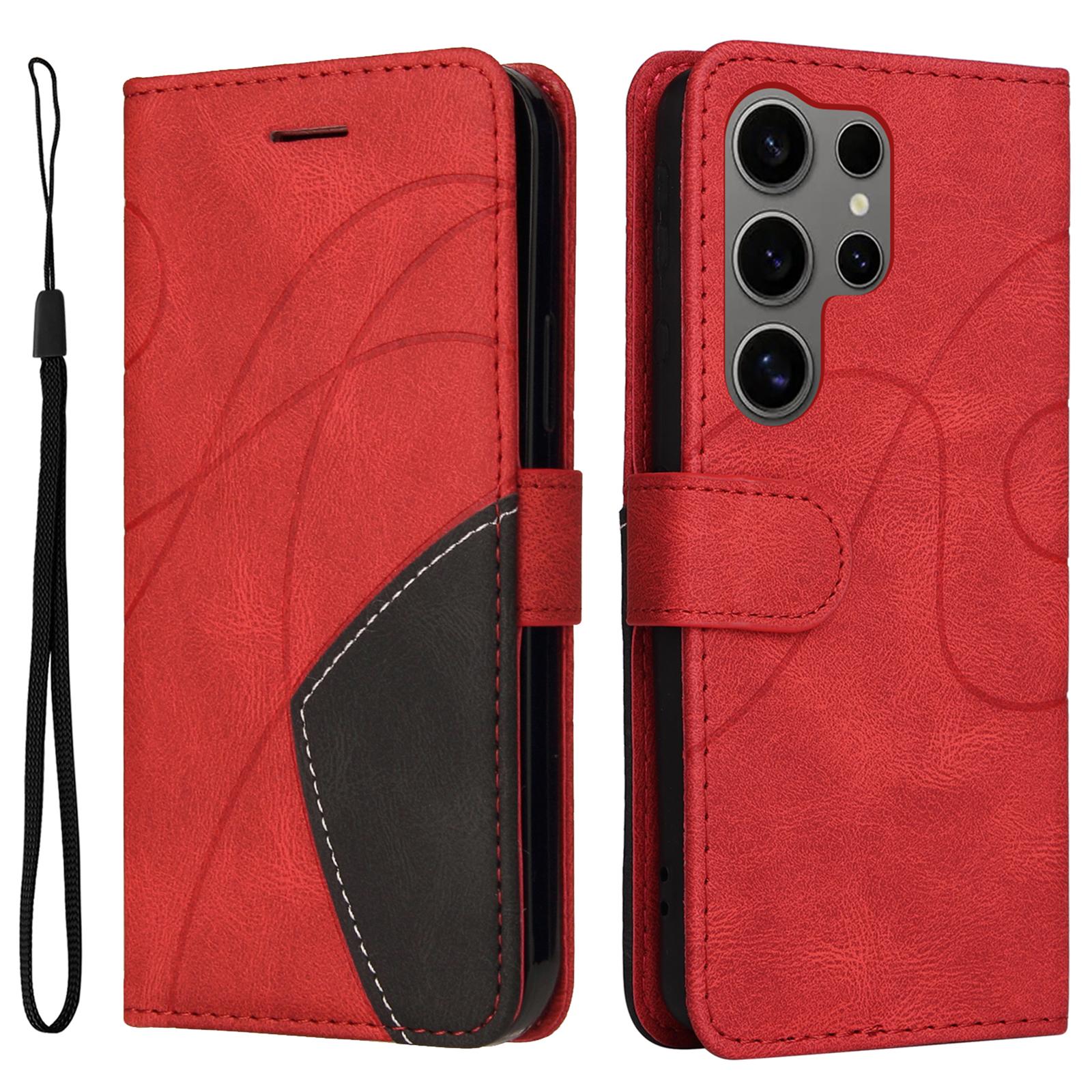 For Samsung Galaxy S25 Ultra Leather Case Wallet Stand Color Splicing Phone Cover B
For Samsung Galaxy S25 Ultra Leather Case Wallet Stand Color Splicing Phone Cover B