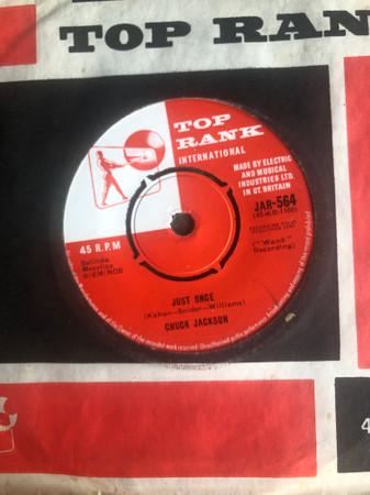 7inch Record CHUCK JACKSON Just Once JAR564 Top Rank Intern 1961 UK SoulFunk Used
7inch Record CHUCK JACKSON Just Once JAR564 Top Rank Intern 1961 UK SoulFunk Used