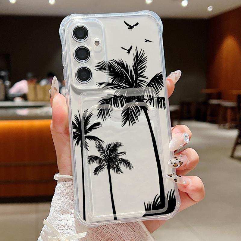 Для Samsung S25 Ultra S24 FE S23 S22 A56 A36 A16 A55 чехол с рисунком кокосовой пальмы мягкий силиконовый слот для карт противоударный прозрачный тонкий чехол для телефона Samsung A52 / A52S прозрачный
Для Samsung S25 Ultra S24 FE S23 S22 A56 A36 A16 A55 чехол с рисунком кокосовой пальмы мягкий силиконовый слот для карт противоударный прозрачный тонкий чехол для телефона Samsung A52 / A52S прозрачный