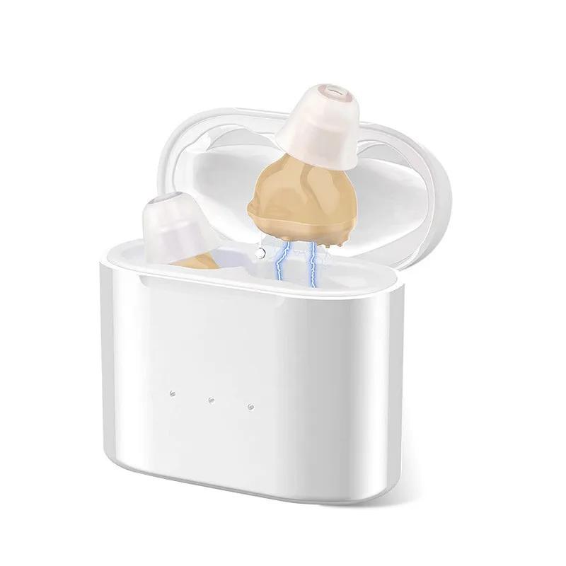 Мини-слуховые аппараты с подзарядкой для пожилых людей, невидимые в ухе, усилитель звука с шумоподавлением для пожилых мужчин и женщин бежевый
Мини-слуховые аппараты с подзарядкой для пожилых людей, невидимые в ухе, усилитель звука с шумоподавлением для пожилых мужчин и женщин бежевый