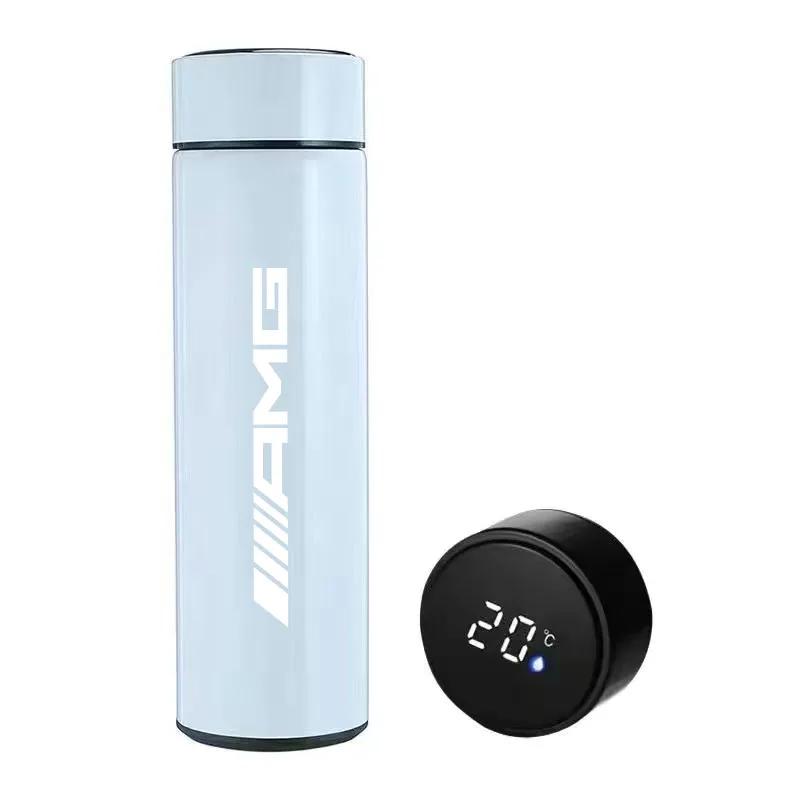 Hot Car Sticker Portable Thermos Bottle Intelligent Stainless Steel Temperature Thermos Cup for Mercedes Benz AMG GLC W203 W206 срібний
Hot Car Sticker Portable Thermos Bottle Intelligent Stainless Steel Temperature Thermos Cup for Mercedes Benz AMG GLC W203 W206 срібний