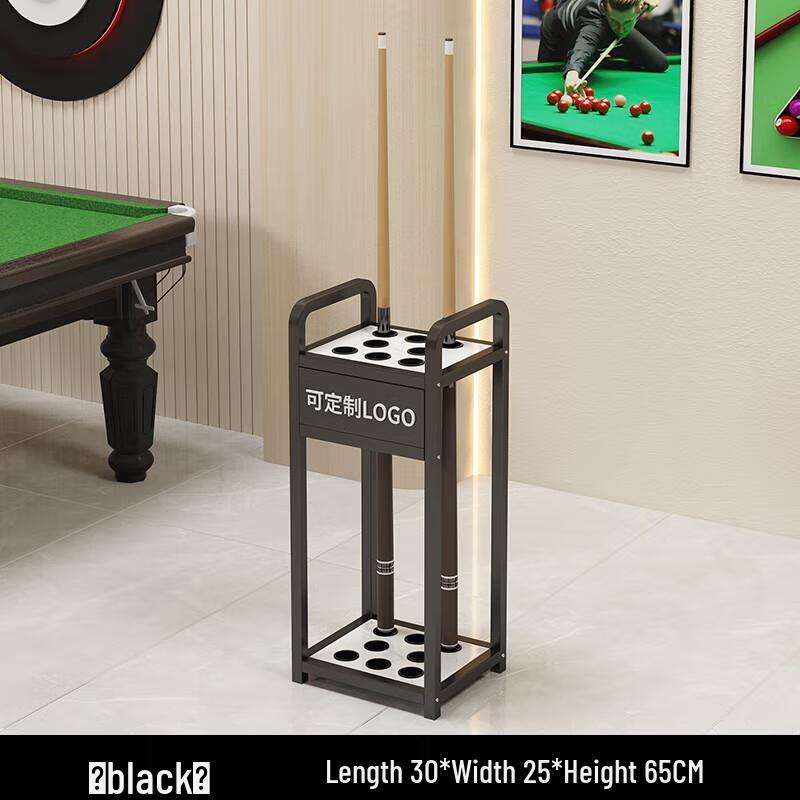 Black Wrought Iron 8-Cue Billiard Rack
Black Wrought Iron 8-Cue Billiard Rack