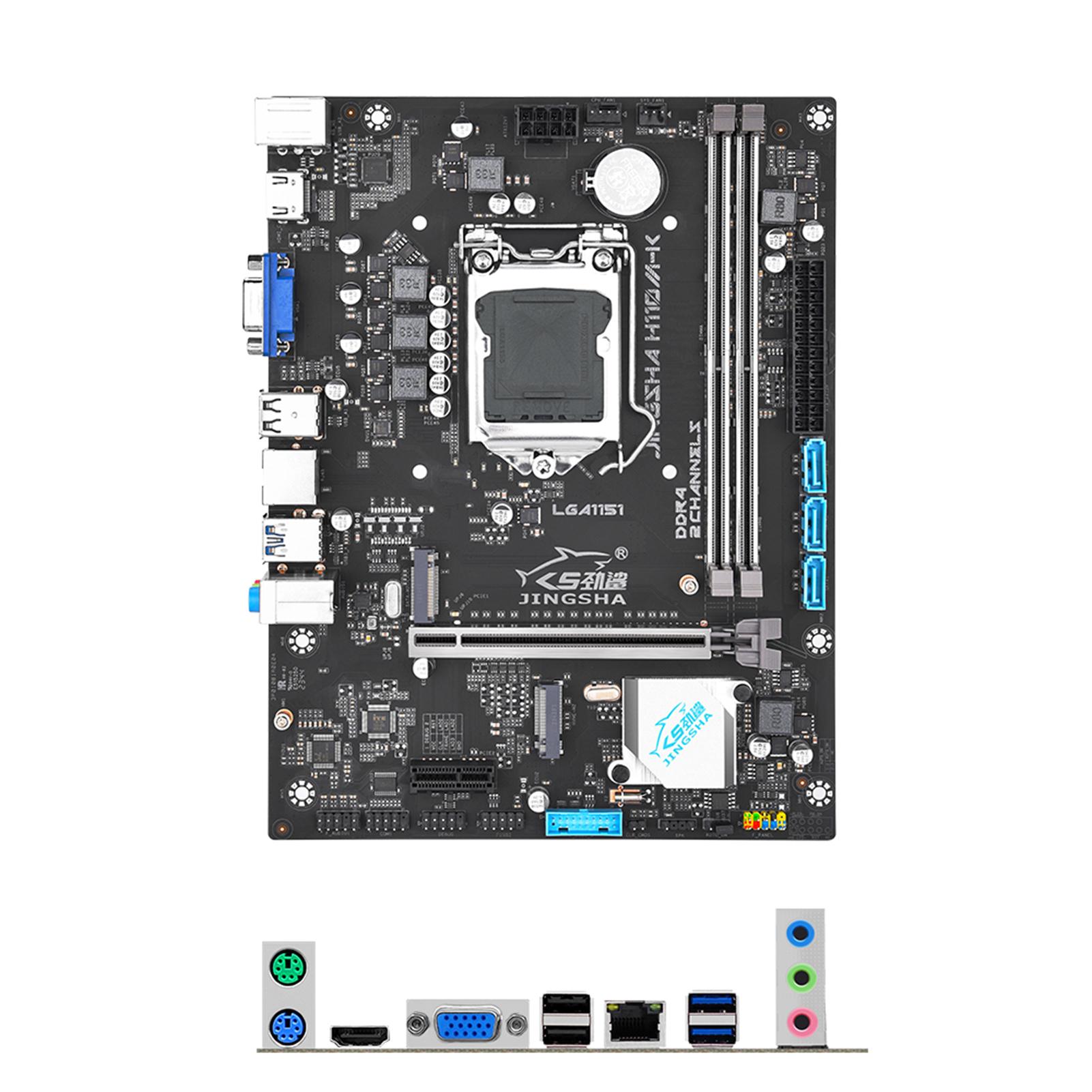 Процесори JINGSHA LGA 1151 Intel Socket LGA1151 Материнська плата для настільних ПК 2*DDR4 до 32 ГБ чорний
Процесори JINGSHA LGA 1151 Intel Socket LGA1151 Материнська плата для настільних ПК 2*DDR4 до 32 ГБ чорний