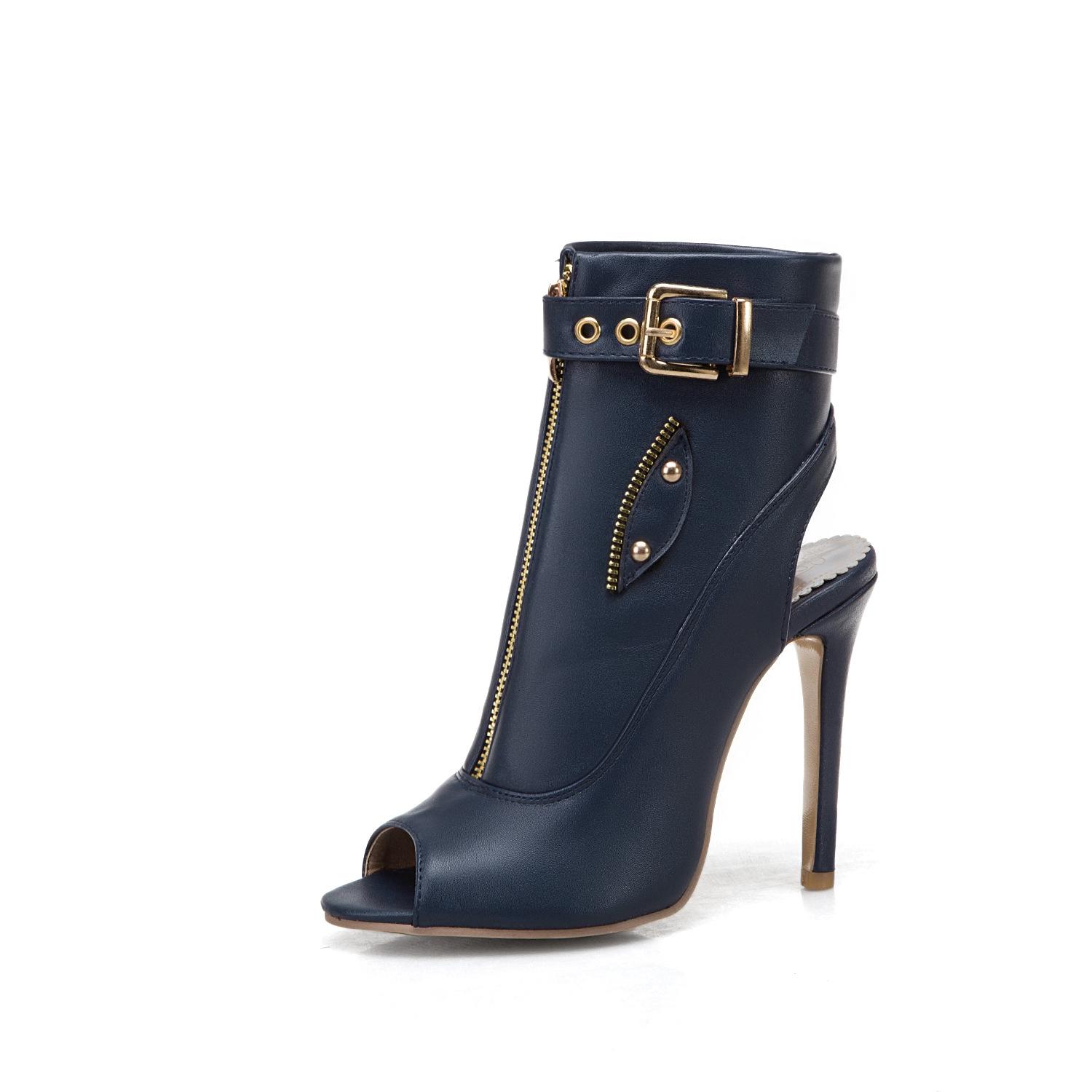 Крутые ботинки с высоким голенищем, рыбий рот, крутые ботинки на тонком каблуке, большой размер 34-50, высокий каблук, ветрозащитный ремень, пряжка, многолетний стиль 3 39 синий
Крутые ботинки с высоким голенищем, рыбий рот, крутые ботинки на тонком каблуке, большой размер 34-50, высокий каблук, ветрозащитный ремень, пряжка, многолетний стиль 3 39 синий