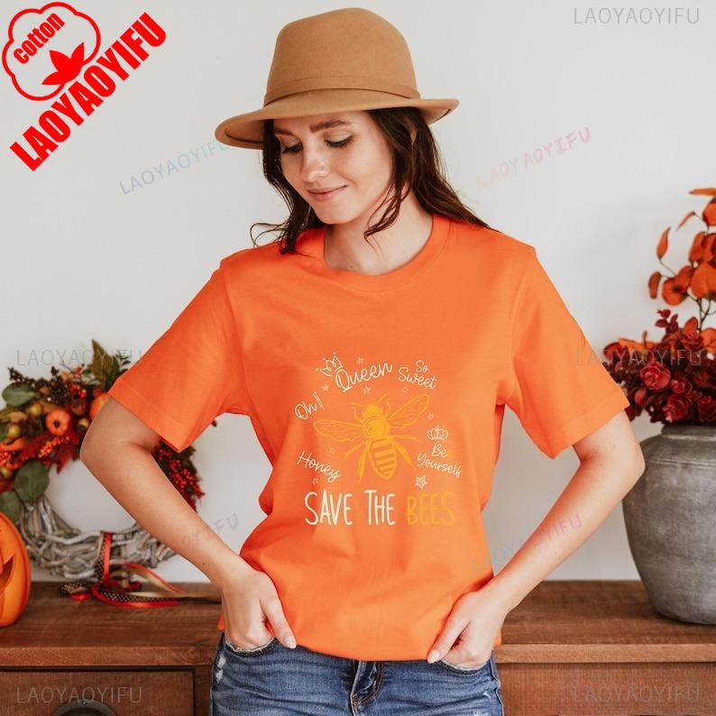 Save The Bees TShirt Unisex Softstyle Bee Lover Apparel Pair Letters Graphic Tshirts Unisex Regular Short Sleeve Casual Style S
Save The Bees TShirt Unisex Softstyle Bee Lover Apparel Pair Letters Graphic Tshirts Unisex Regular Short Sleeve Casual Style S