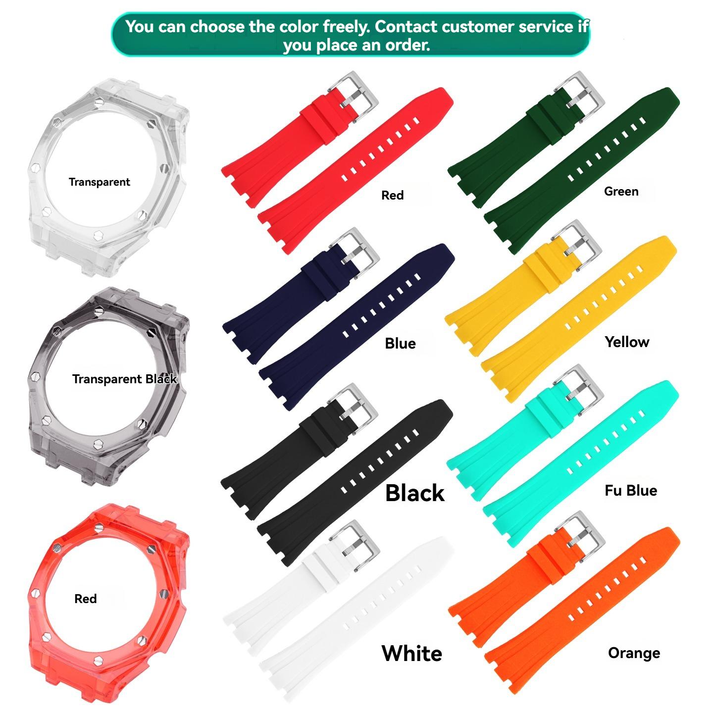 Ga2100 Silicone Mod Kit strap case set For Casio GA-2100/2110 GA-B2100 Transparent glacier case Watchband With Refit Tool For GA-B2100
Ga2100 Silicone Mod Kit strap case set For Casio GA-2100/2110 GA-B2100 Transparent glacier case Watchband With Refit Tool For GA-B2100