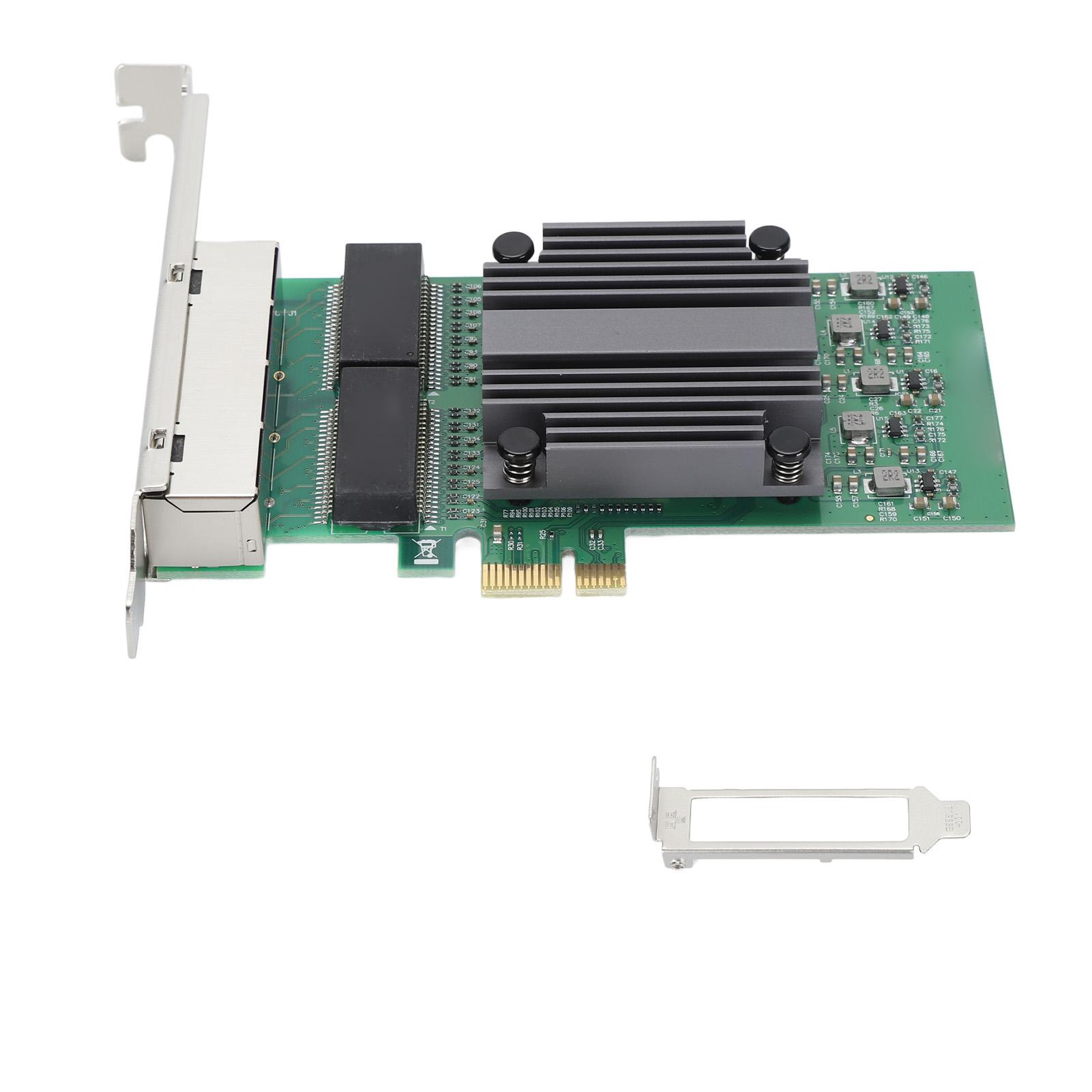 Quad Port PCIe Gigabit Ethernet Adapter 1001000Mbps Plug and Play PCI Express Network LAN Card for
Quad Port PCIe Gigabit Ethernet Adapter 1001000Mbps Plug and Play PCI Express Network LAN Card for