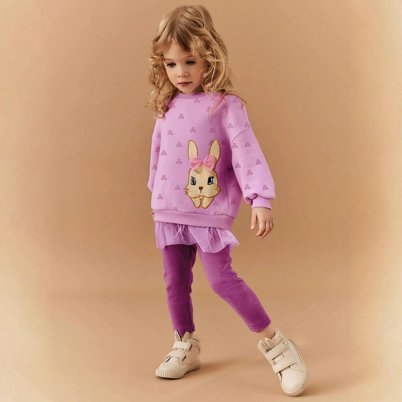 Милый детский мультяшный комплект с длинным рукавом - Повседневный наряд с футболкой 120
Милый детский мультяшный комплект с длинным рукавом - Повседневный наряд с футболкой 120