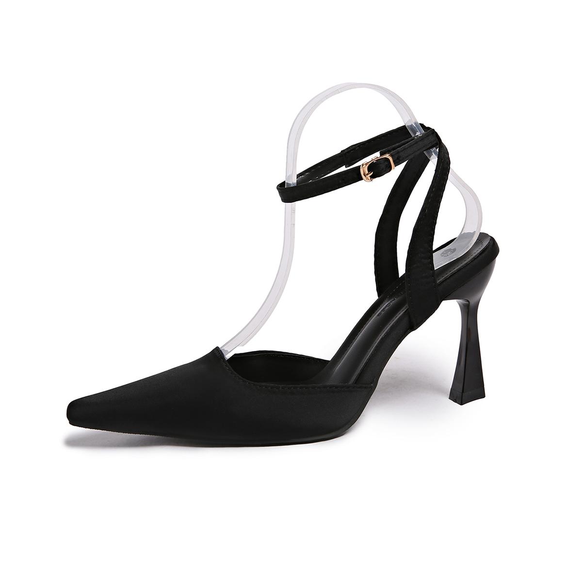 Temperament Cross One Strap Leopard Stiletto Sandals Women s Pointed Toe Shallow Heels 35 чёрный
Temperament Cross One Strap Leopard Stiletto Sandals Women s Pointed Toe Shallow Heels 35 чёрный