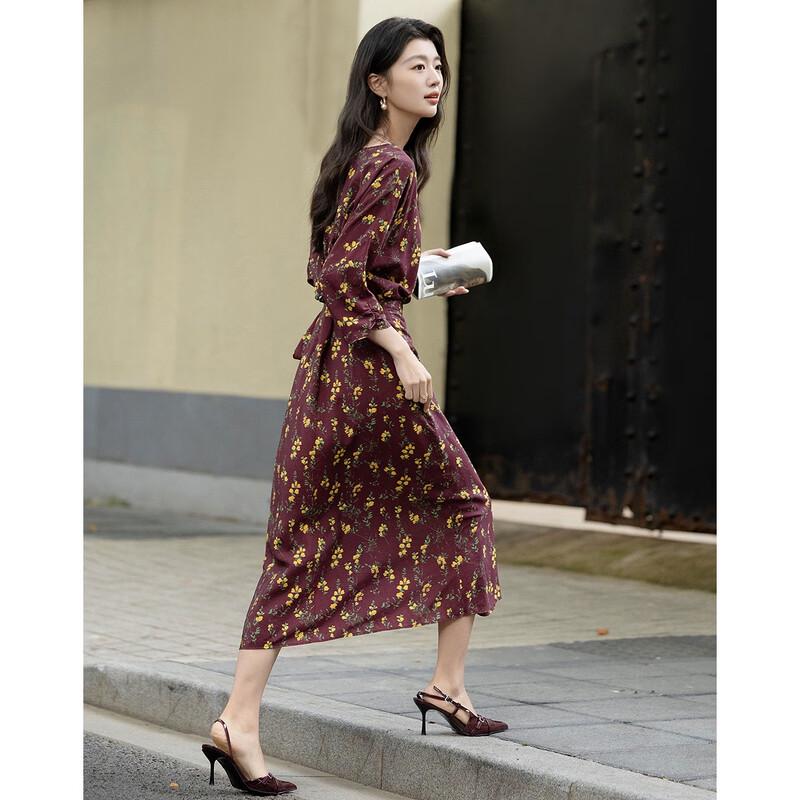 Demana Retro Printed Batwing Wrap Dress S
Demana Retro Printed Batwing Wrap Dress S