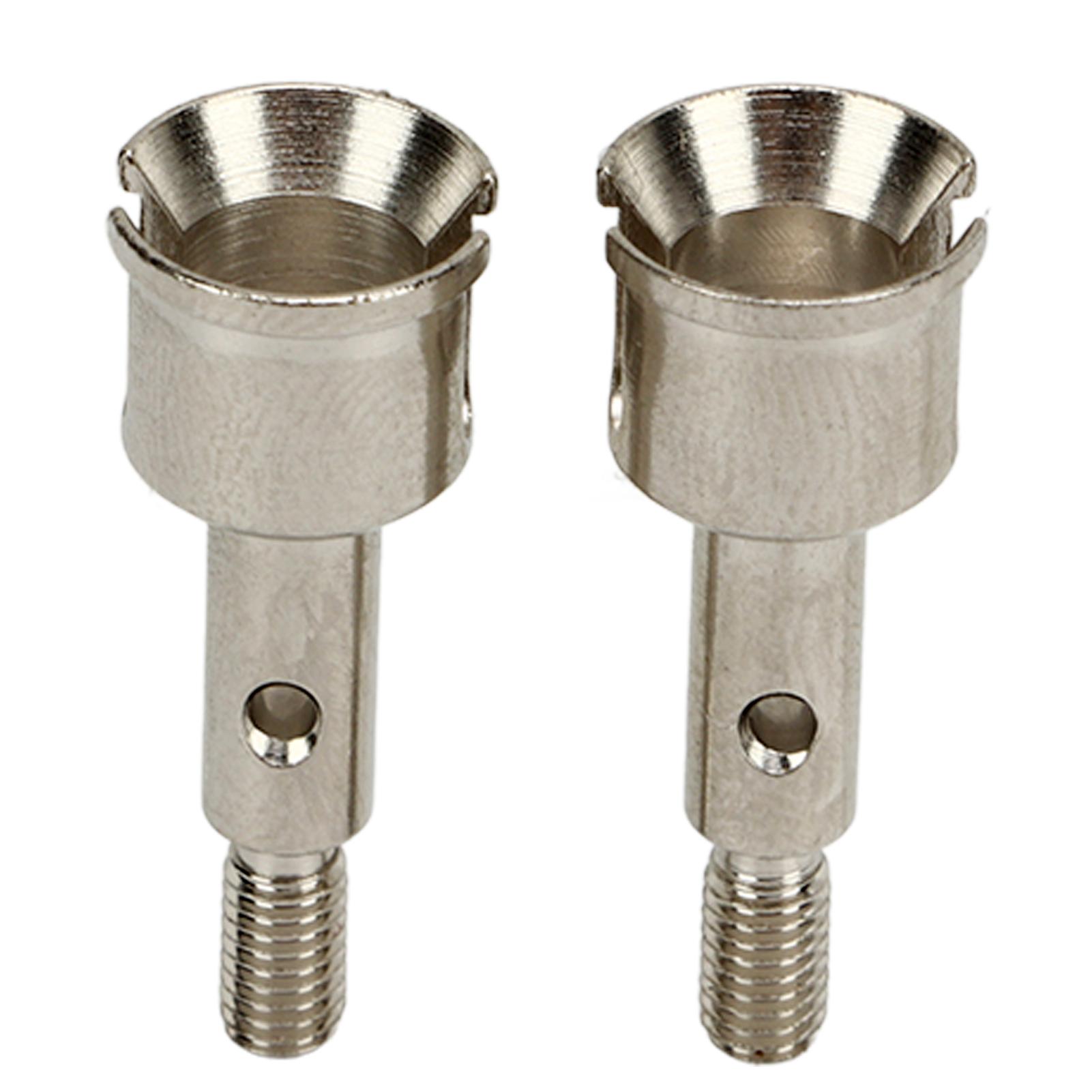 2PCS RC Rear Wheel Axle Cup Steel RC Rear Wheel Axle Stub Replacement for ZD Racing 1/16 S16 EX16 16426 2011 Silver
2PCS RC Rear Wheel Axle Cup Steel RC Rear Wheel Axle Stub Replacement for ZD Racing 1/16 S16 EX16 16426 2011 Silver