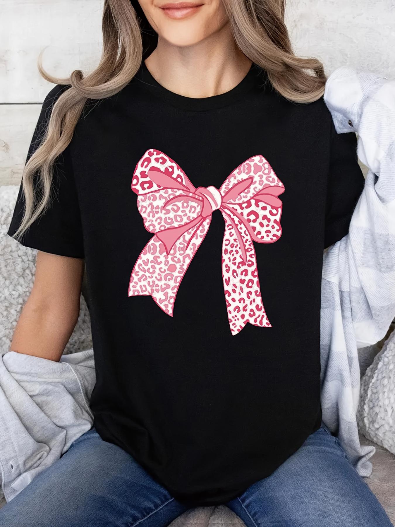 ¡Estilo dulce puro Camiseta de Unisexga corta para mujer con estampado de leopardo rosa patrón de lazo Unisexga Harajuku ropa S
¡Estilo dulce puro Camiseta de Unisexga corta para mujer con estampado de leopardo rosa patrón de lazo Unisexga Harajuku ropa S