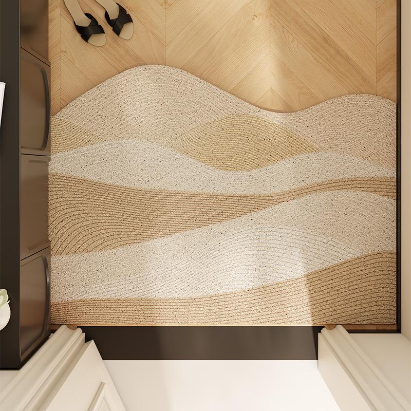 Коврик для входа в дом из кремового шелка с противоскользящим покрытием и кольцом, коврик для входа в дом, современный ковер с вырезами специальной формы 60*90
Коврик для входа в дом из кремового шелка с противоскользящим покрытием и кольцом, коврик для входа в дом, современный ковер с вырезами специальной формы 60*90