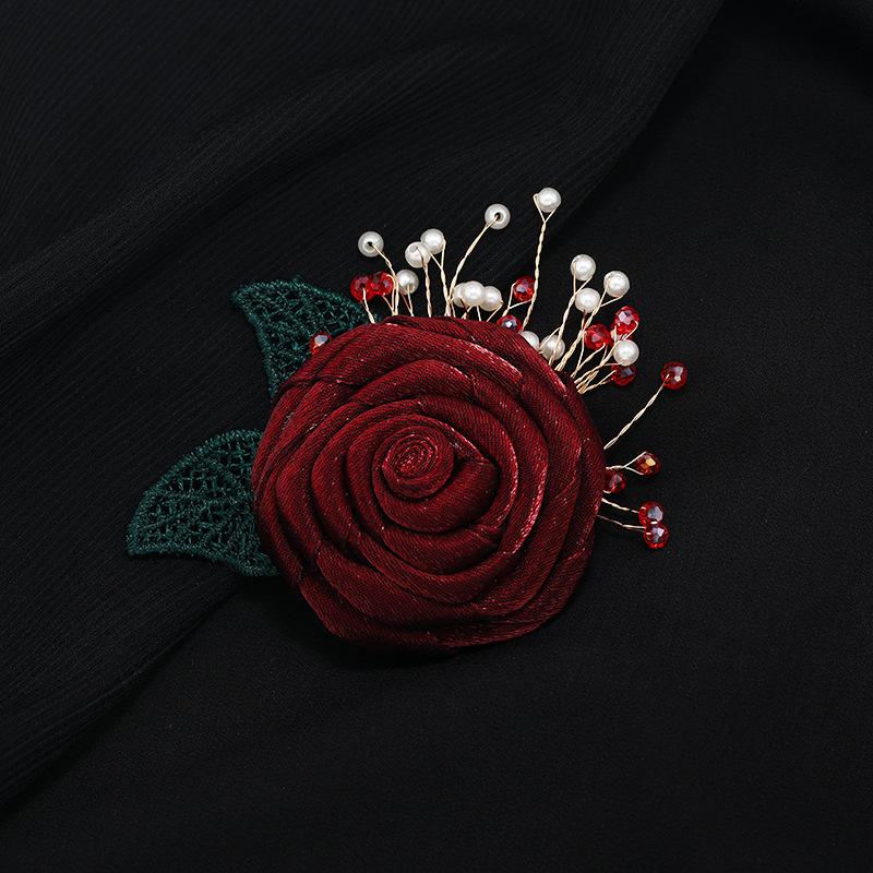 Rose brooch female hairpin dual-purpose jewelry Korean high-end crystal flower pin versatile coat jacket accessories
Rose brooch female hairpin dual-purpose jewelry Korean high-end crystal flower pin versatile coat jacket accessories