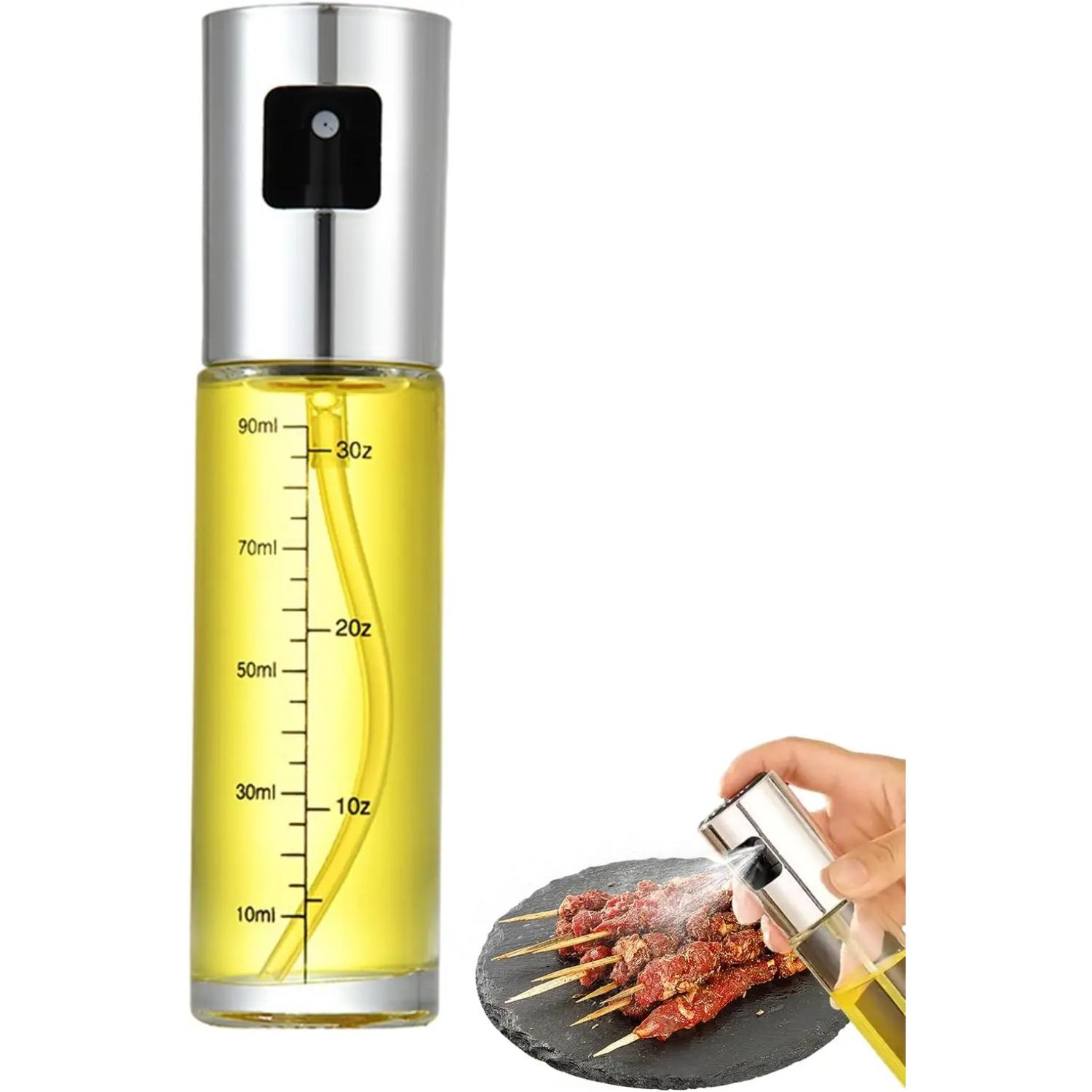 Oil Spray Bottle Glass Kitchen Olive Oil Mister Portable Food Spray Bottle Refillable Oil Dispenser Mister
Oil Spray Bottle Glass Kitchen Olive Oil Mister Portable Food Spray Bottle Refillable Oil Dispenser Mister